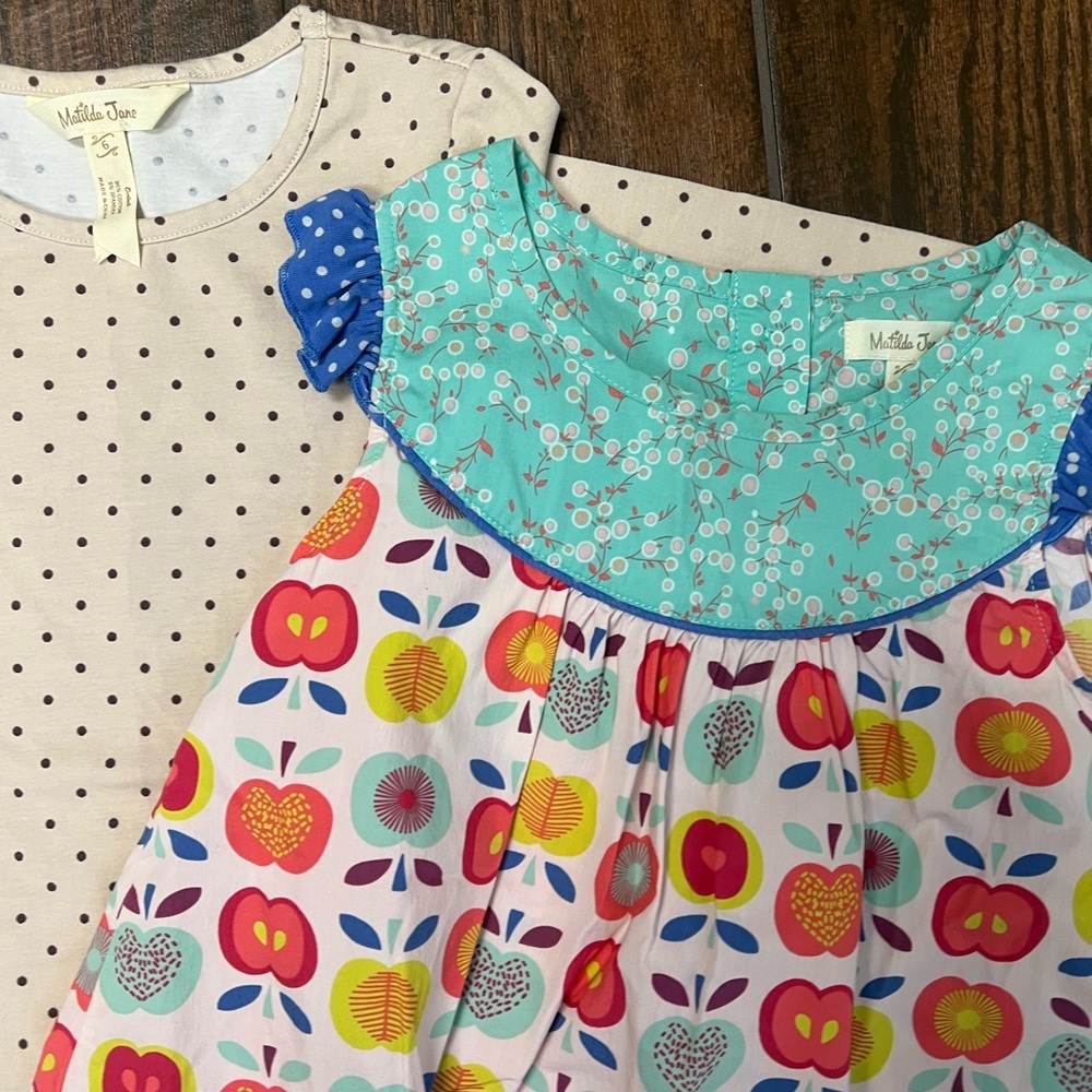 Matilda Jane Tops size 6 set of 2 - Picture 6 of 7